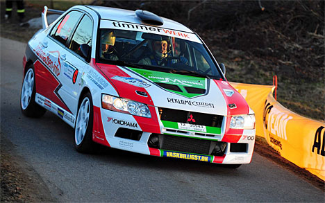 Med stærk kørsel i Tyskland og en tredjeplads i Sverige for nylig har Kim Madsen og Kasper Sørensen kørt sig op i eliten i dansk rallysport
